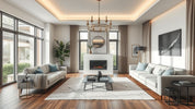 Top Flooring Colors and Patterns for Modern Living Rooms