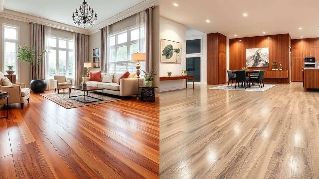 Vinyl Floor vs. Laminate Floor