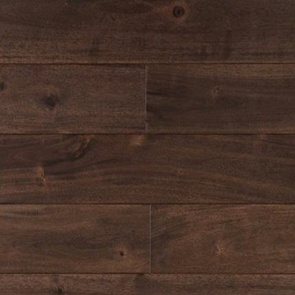 Asian Walnut Solid Hardwood Floor Hand Scraped Dusky