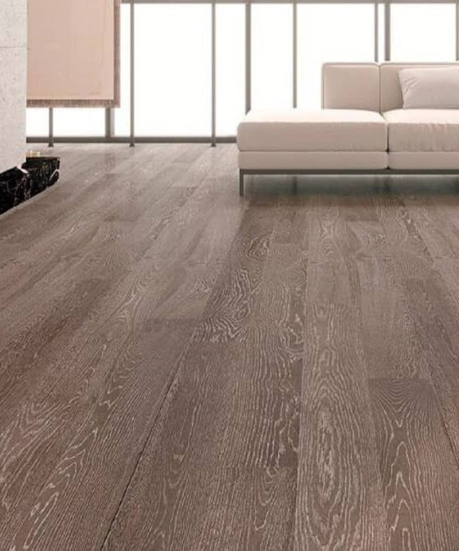 BHW Harmony Engineered Hardwood White Oak Floors  Talin  55900 Room