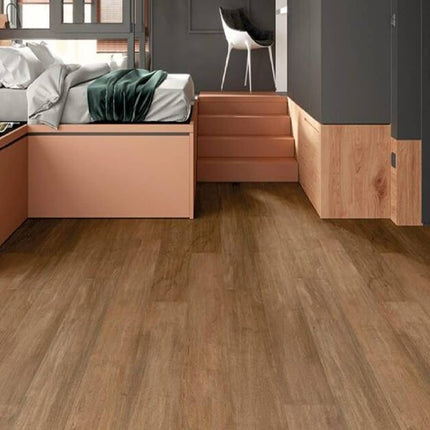 BHW Harmony Waterproof Engineered Hardwood Maple Hardwood Floors Flint  55918 Room