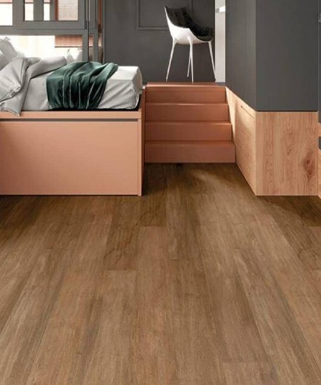 BHW Harmony Waterproof Engineered Hardwood Maple Hardwood Floors Flint  55918 Room