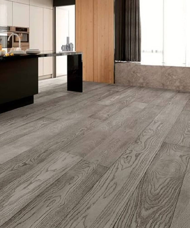BHW Harmony Waterproof Engineered Hardwood White Oak Floors Cohen  55904 Room