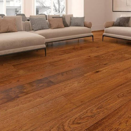 BHW Harmony Waterproof Engineered Hardwood White Oak Floors Wessling  55912 Room