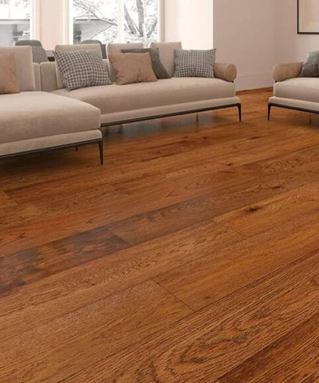 BHW Harmony Waterproof Engineered Hardwood White Oak Floors Wessling  55912 Room