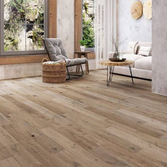 BHW Trinity Waterproof Engineered Hardwood White Oak Floors  Geneva  8007