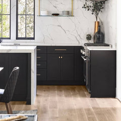 Mullican Durable Sawn Engineered White Oak Hardwood Floor Bellême Beaumont Room