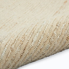 Calvin Klein Modern Solid Rectangle Area Rug Kathmandu Ivory Made in India