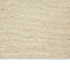 Calvin Klein Modern Solid Rectangle Area Rug Kathmandu Ivory Made in India