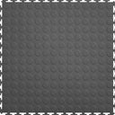 Perfection Coin Luxury Vinyl Tile Floating Floor Dark Grey