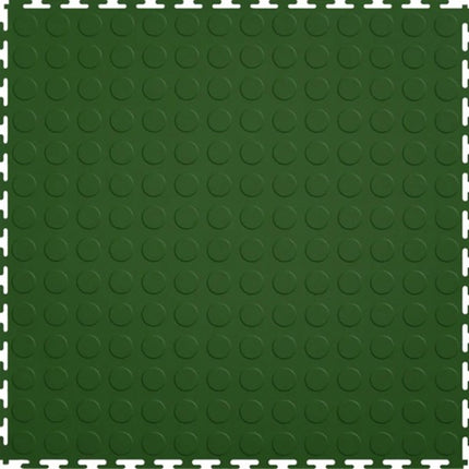 Perfection Coin Luxury Vinyl Tile Floating Floor Green