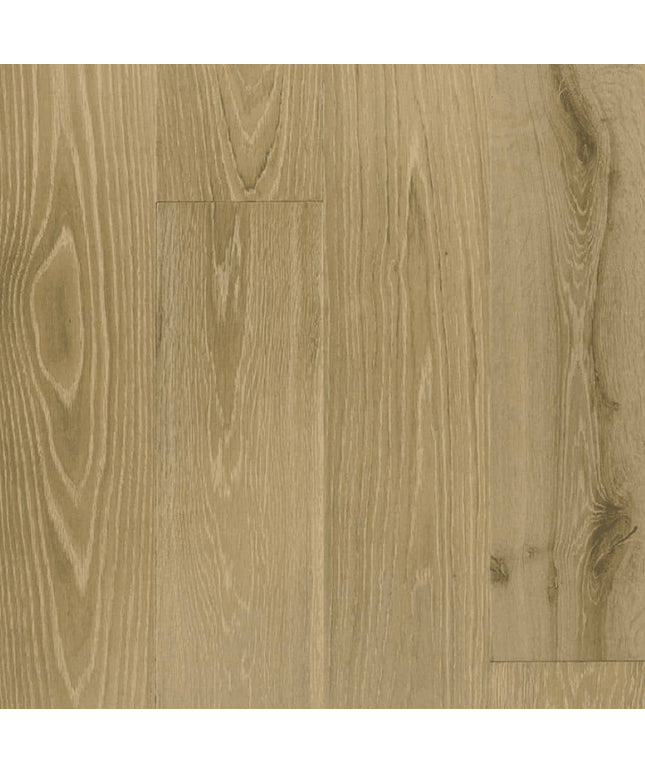 Continental French White Oak Engineered Hardwood Floor Wide Plank Shortbread CO-OAW7-SHB