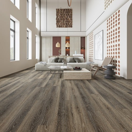 Contour Premium Luxury Vinyl Plank Flooring Rustic Oak
