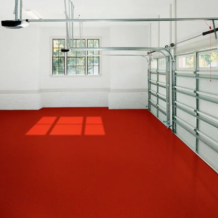 Perfection Diamond Plate Luxury Vinyl Tile Floating Floor Red