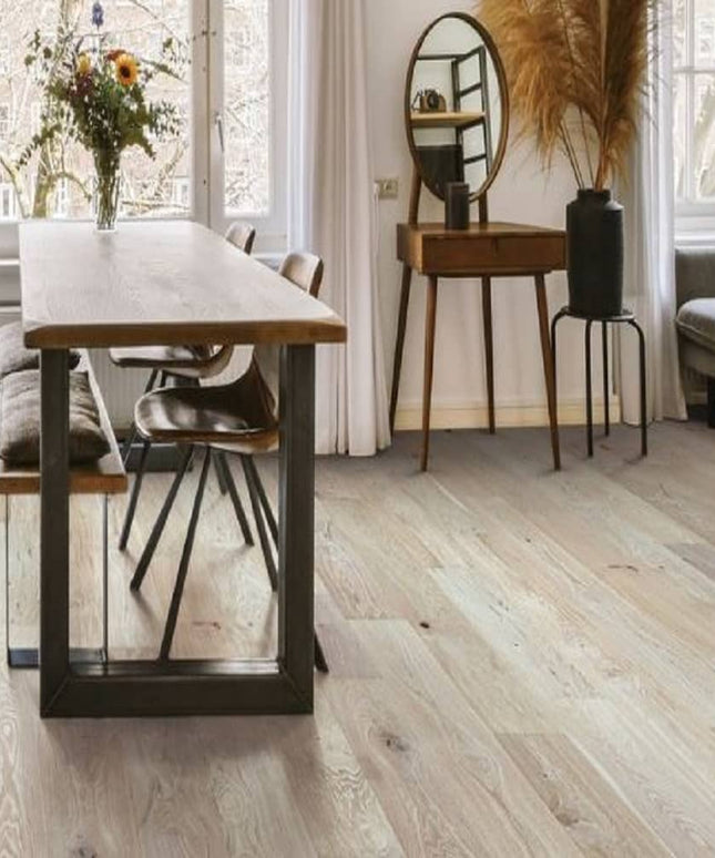 Echelon Island Retreat Engineered European White Oak Floor Ibiza EF105 Room