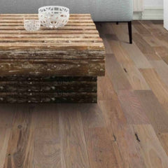 Echelon Reaction Engineered European White Oak Floor Electric Room