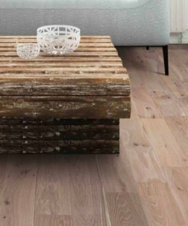 Echelon Reaction Oak Engineered European White Oak Floor Cosmic Room