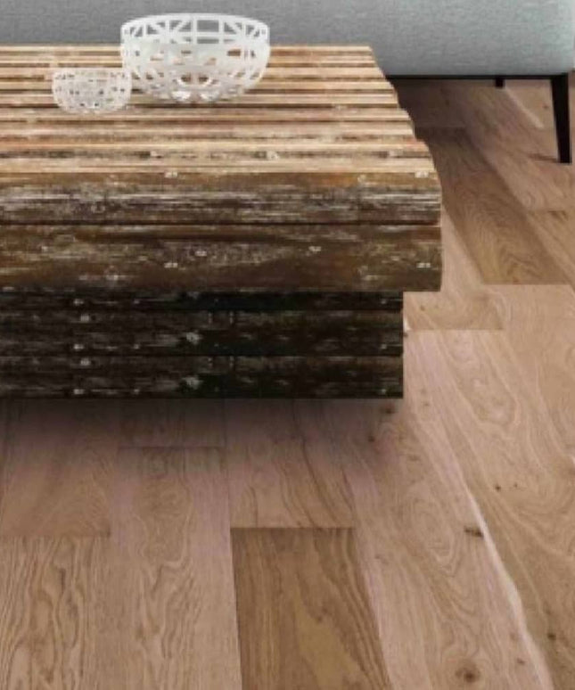 Echelon Reaction Oak Engineered European White Oak Floor Vortex Room