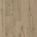 Piso de madera maciza de tablones anchos de roble europeo encantado, color glaciar