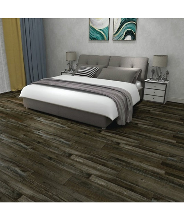 Great Expectations Waterproof Luxury Vinyl Plank Flooring Smoked Hickory