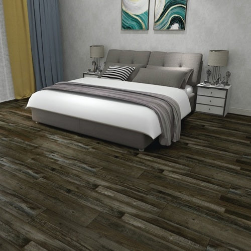 Great Expectations Waterproof Luxury Vinyl Plank Flooring Smoked Hickory