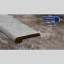 GreenHaven Brushed Linen Strand Click Bamboo 14mm Overlap Stair Nose