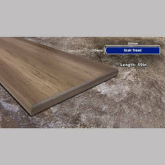 GreenHaven Eco-friendly Mesa Antiqued Bamboo Stair Tread