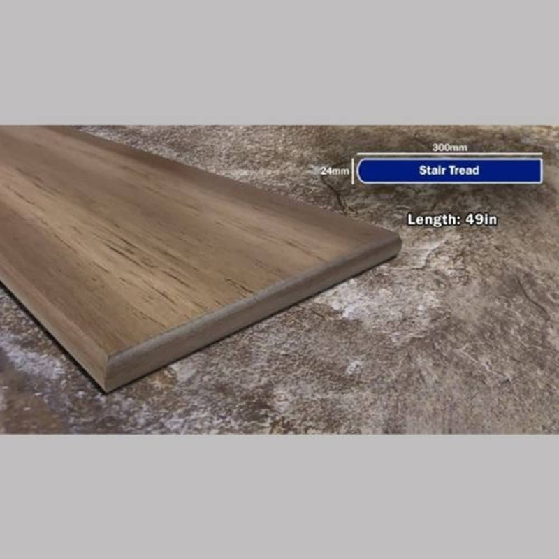 GreenHaven Eco-friendly Mesa Antiqued Bamboo Stair Tread