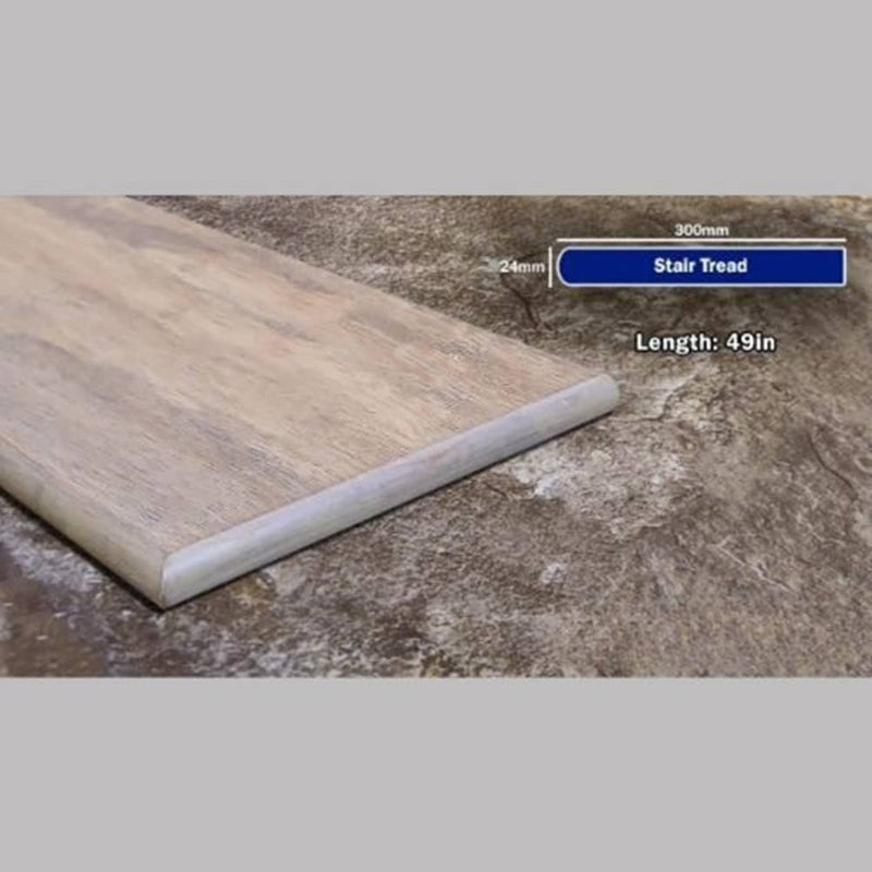 GreenHaven Eco-friendly Tahoe Hand-scraped Bamboo Stair Tread