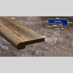 GreenHaven Terracotta Twilight Tongue and Groove 14mm Overlap Bamboo Stair Nose