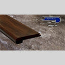GreenHaven Toasted Almond Antiqued Engineered Click Bamboo 14mm Overlay Stair Nose