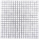 Artistic Tile  Marble Carrara White Mosaic Honed 5/8 Inch Square Field Vintage Tile