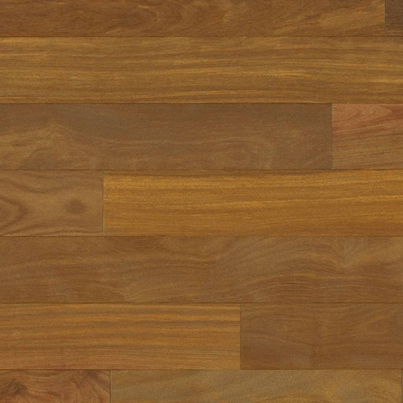 Indusparquet Premium Solid Hardwood Floor Brazilian Chestnut Wire-brushed Natural