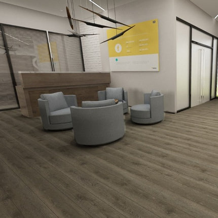 Jayden Waterproof Luxury Vinyl Plank Flooring Gunmetal