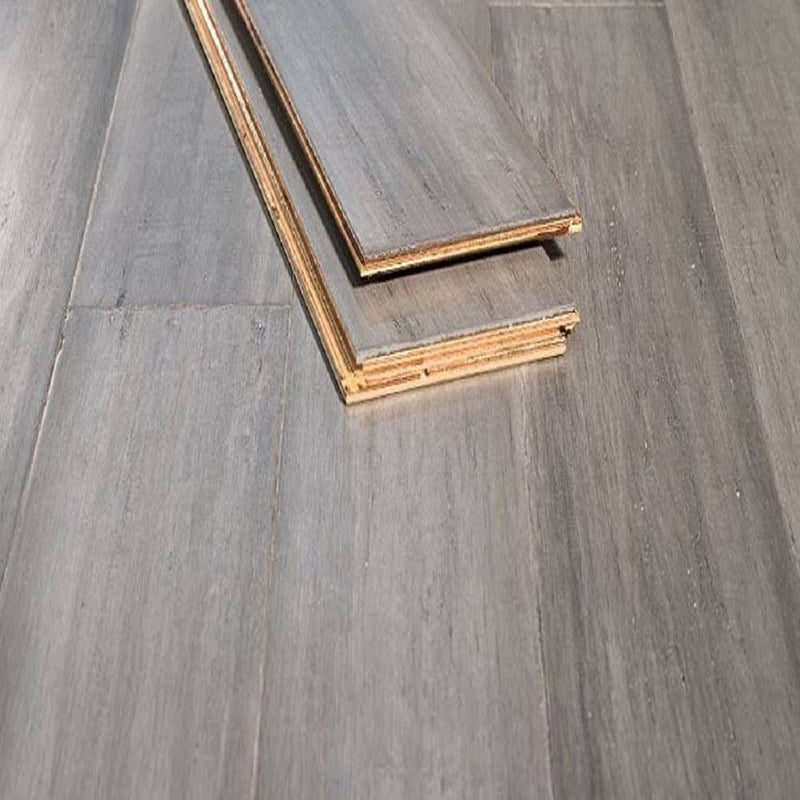 MFH GreenHaven Hand Scraped Bamboo Floor Matte Coffee Radiant Heating Compatible