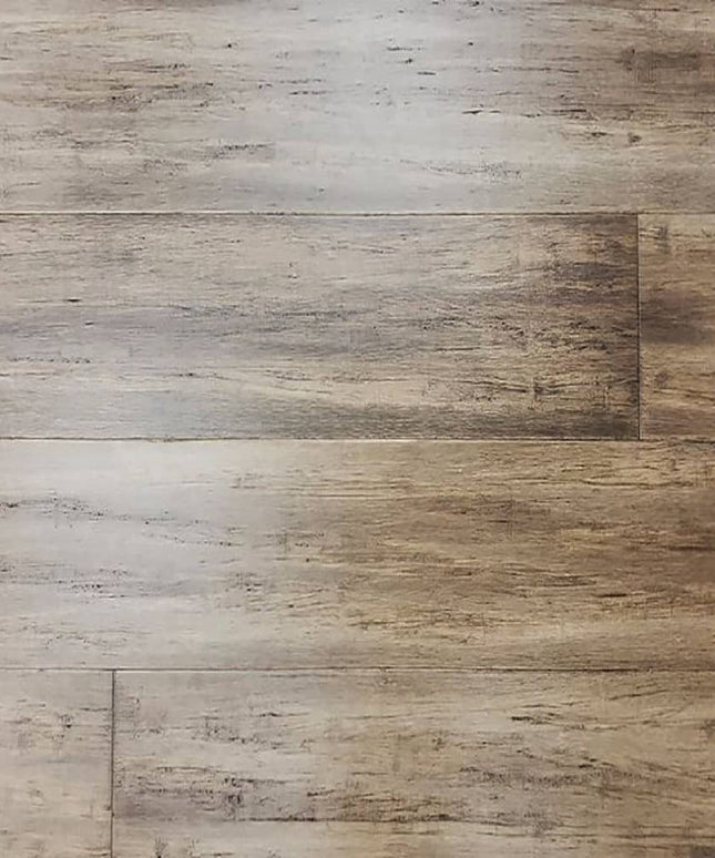 MFH GreenHaven Hand Scraped Bamboo Floor Mesa Antiqued Extra Wide Plank