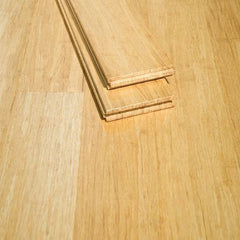 MFH GreenHaven Smooth Bamboo Floor Natural Wide Plank Radiant Heating Compatible