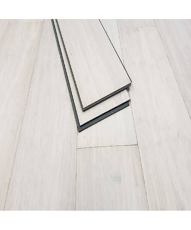 MFH GreenHaven Strand Woven Bamboo Floor Annapolis White SPC Rigid Core