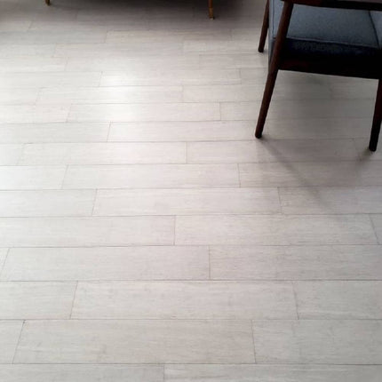 MFH GreenHaven Strand Woven Bamboo Floor Annapolis White SPC Rigid Core