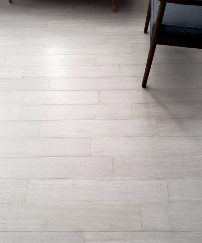 MFH GreenHaven Strand Woven Bamboo Floor Annapolis White SPC Rigid Core