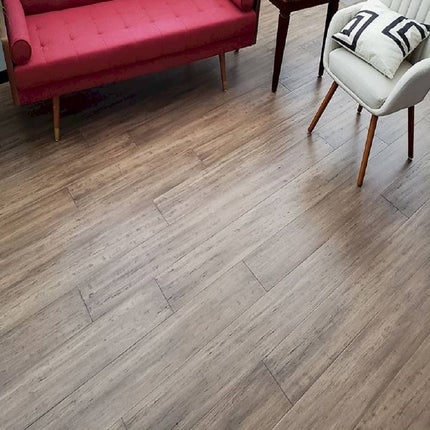 MFH GreenHaven Hand Scraped Bamboo Floor Mesa Antiqued Extra Wide Plank Room
