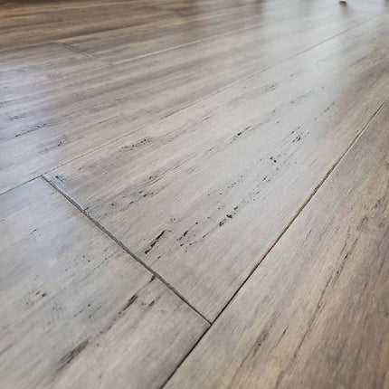 MFH GreenHaven Hand Scraped Bamboo Floor Mesa Antiqued Extra Wide Plank