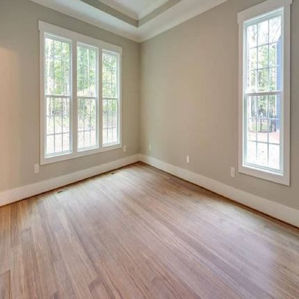 MFH GreenHaven Hand Scraped Bamboo Floor Tahoe Radiant Heating Compatible Room