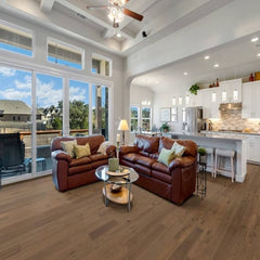 Mullican Contemporary Engineered Hickory Hardwood Floor Haven Oasis