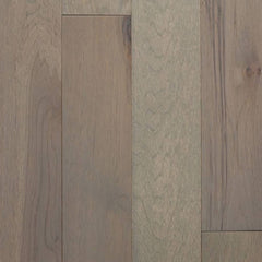 Mullican Durable Sawn Engineered Hickory Hardwood Floor Nature Greystone