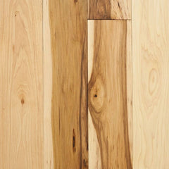 Mullican Durable Sawn Engineered Hickory Hardwood Floor Nature Natural