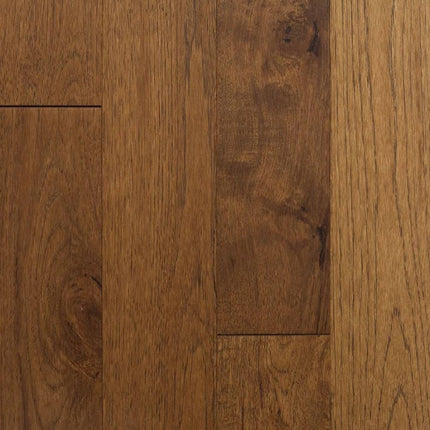 Mullican Durable Sawn Engineered Hickory Hardwood Floor Nature Provincial