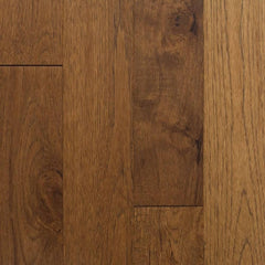 Mullican Durable Sawn Engineered Hickory Hardwood Floor Nature Provincial
