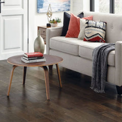 Mullican Luxury Solid White Oak Hardwood Floor Wexford Harbor Mist Room
