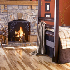 Mullican Premium Solid Hickory Hardwood Floor Muirfield  Natural Room